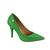 Sapato Scarpin Vizzano Salto Alto Colorido Verde