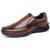 Sapato Social Conforto Masculino Liso Macio Elegante NL023 Marrom