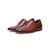 sapato social de couro legitimo oxford bico fino masculino confortavel   37 ao 44 Dn aaron caramelo