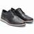 Sapato Social Masculino Bico Redondo Oxford Couro Casual Marrom 40 Preto