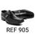 Sapato Social Masculino Couro Costurado Confort Oxford Fivela Cadarço  Preto ref 905
