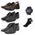 Sapato Social Masculino Couro Kit 3 Pares Vários Kits ENVIO MESMO DIA Preto, Chumbo