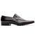 Sapato Social Masculino Loafer Liso Mocassim Italiano Clássico Em Couro Elegante Macio Preto
