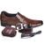 Sapato Social Masculino Rafarillo 34064-102T Mogno-Mogno Marrom