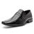 Sapato Social Masculino Tradicional Derby Em Couro Legítimo Casual Loafer Clássico Preto