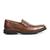 Sapato Social Mocassim Masculino Couro Conforto Elegante Marrom