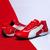 Sapato Tênis Masculino Esportivo Barato Academia Caminhada FRR Vermelho branco
