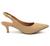 Sapato Vizzano 1122.806 Salto Mule Social Calcanhar Aberto Feminino Nude