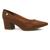 Sapato Vizzano 1220.315 Scarpin Salto Grosso Social Bico Fino Feminino Caramelo