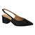 Sapato Vizzano 1220.337 Salto Mule Bico Fino Calcanhar Aberto Feminino Preto