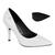 Sapato Vizzano Scarpin Salto Fino Alto 1184.1101 Feminino  Branco, Preto