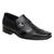 Sapatos Social Sporte Fino Masculino Oxford Moderno de Couro SLZ-3071 Preto slz, 3071