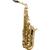 Saxofone alto eb harmonics has-200l laqueado com case Dourado