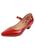 Scarpin Boneca Confort Bico Fino Salto Alto Ref:36.003 Vermelho