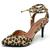 Scarpin Feminino Animal Print Liso Amarração Salto Médio Onça