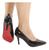 Scarpin Feminino Salto Bico Fino Sapato Social Preto Verniz Preto