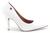 Scarpin Vizzano Pelica Salto Alto Bico Fino Feminino 11841101 Branco