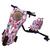 Scooter Karting Drift Aparelho Infantil Triciclo Elétrico Rosa azul