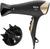 Secador de Cabelo Philco PH3700 Gold - Com Íons 2200W 2 Velocidades - 110v Preto e Dourado