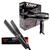 Secador De Cabelo Taiff 1700w + Prancha Taiff Ceramic Bivolt Preto