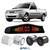 Sensor De Estacionamento Ré Display Led Ford Courier Preto Fosco