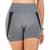 Short Fitness Mescla sem Costura - Zee Rucci Cinza