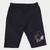 Short Infantil Disney Bella Feminino Preto