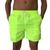 Short Masculino Bermuda Moda Praia Tactel Neon Verão Hyve Verde neon