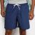 Short Mash Liso Bordado Masculino Azul