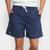 Short Mash Liso Bordado Masculino Azul escuro