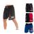 Short Muay Thai Bermuda Calção Luta Masculino Progne Perto, Vermelho