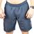 Short tactel masculino 9" polegadas Cinza