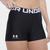 Short Under Armour HG Authentics Feminino Preto, Branco