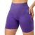 Shorts academia Roxo