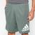 Shorts Adidas Knit Logo Masculino Verde, Branco