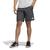 Shorts Adidas Masculino Aeroready Logo Esportivo Para Treino Cinza