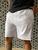 Shorts Bermuda Tactel Masculina Cargo KYU Branco