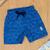 Shorts de Praia com Bolsinho Smiles para Meninos Azul