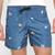 Shorts De Praia Wall Bandeiras Masculino Azul