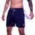 Shorts Esportivo - Bermuda Masculina 2 em 1 com Bolso Escondido Segunda Pele - Esportes Musculação Azul marinho