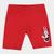 Shorts Infantil Disney Minnie Shame Feminino Vermelho