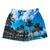 Shorts Infantil Estampado Paradise Mash Azul royal