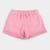 Shorts Infantil Milon Moletom Básico Menina Rosa