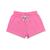 Shorts Infantil Moletinho Menina Rovitex Tam 4 ao 16 Rosa neon