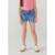 Shorts Jeans Infantil Menina Com Barra Dobrada Azul