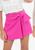 Shorts Saia Juvenil Menina Pink Hi! Angel Rosa