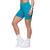 Shorts Selene Sport Feminino Fitness Fit Para Academia Treino Corrida Turquesa