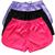 Shorts Tactel Pink Para Academia Plus Size Veste Super Bem Moderno Lindo Pink