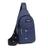 Shoulder Bag Pochete Ombro Mochila Pequena Transversal Peito Azul