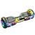 Skate Hoverboard Elétrico Original Bluetooth Com Led Cores Grafite
